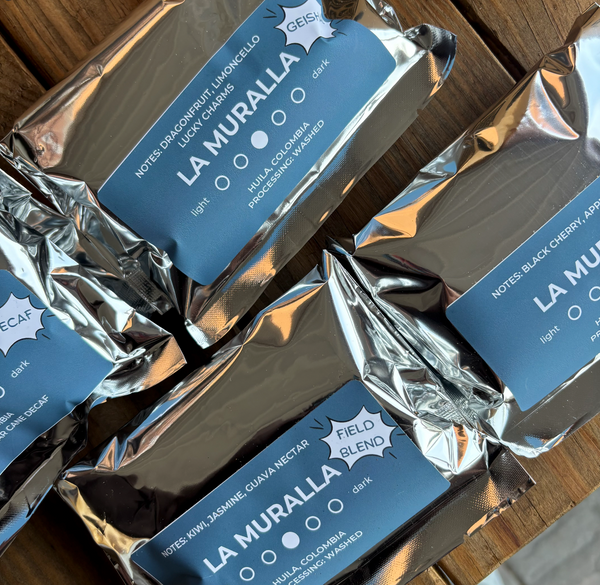 4oz sample packs of la muralla beans